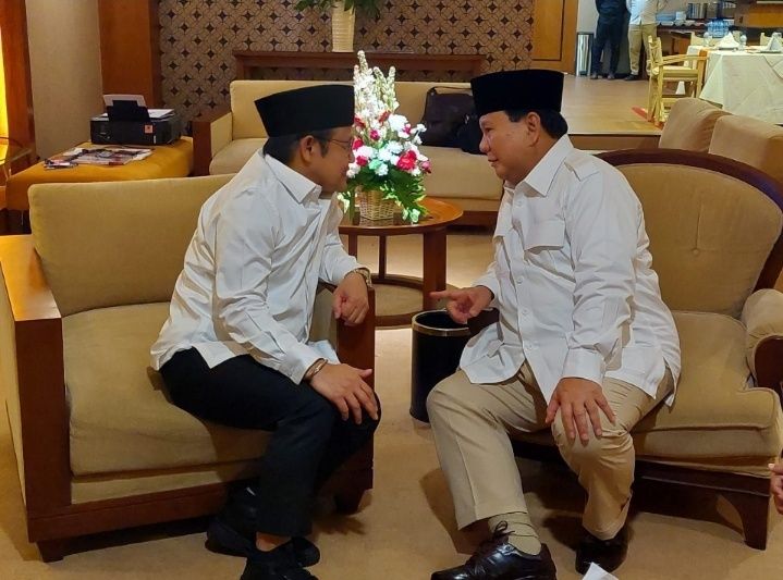 Prabowo dan Muhaimin Deklarasi Koalisi Pilpres 2024